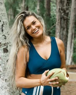 Nani Swimwear Recycled Navy Switch V Crop