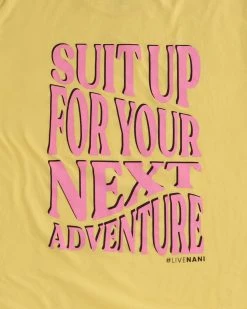 Nani Swimwear Yellow Suit Up T-shirt Active