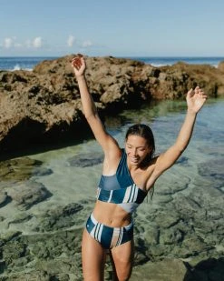 Nani Swimwear Shoreline Patchwork Crop 16 Nani Swimwear Shoreline Patchwork Crop