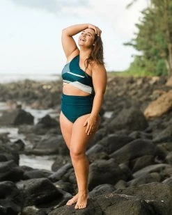 Nani Swimwear Shoreline Patchwork Crop 18 Nani Swimwear Shoreline Patchwork Crop