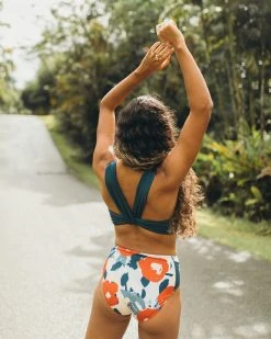 Nani Swimwear Brushed Floral Yoga Pocket Bottom