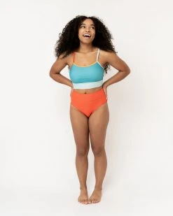 Nani Swimwear Textured Rio Mid Rise Bottom