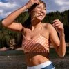 Nani Swimwear Terracotta Crossover Bralette