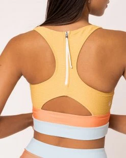 Nani Swimwear Textured Malibu Cut Back Crop