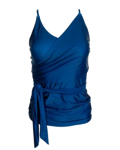 Nani Swimwear Navy Wrap Tie Tankini