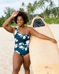 Nani Swimwear Midnight Floral Cascade One Piece