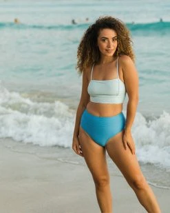 Nani Swimwear Textured Monica Mid Rise Bottom