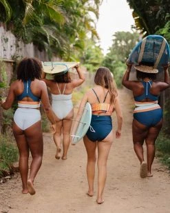 Nani Swimwear Coastal Ruched High Rise Bottom 23 Nani Swimwear Coastal Ruched High Rise Bottom