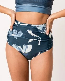 Nani Swimwear Laie Ruched High Rise Bottom