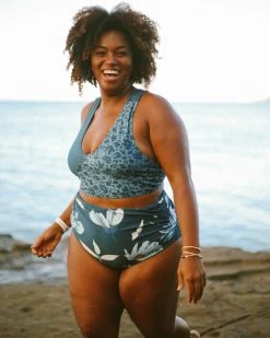 Nani Swimwear Laie Ruched High Rise Bottom