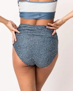 Nani Swimwear Palaka Ruched High Rise Bottom