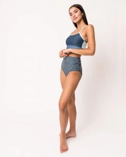 Nani Swimwear Palaka Ruched High Rise Bottom