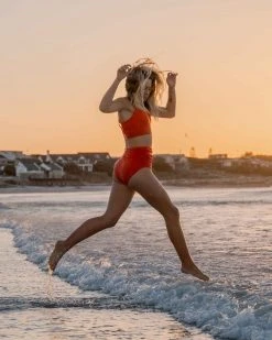 Nani Swimwear Stella Ruched High Rise Bottom