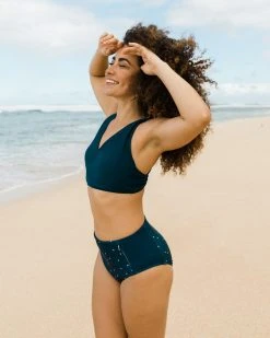 Nani Swimwear Dotted Zip Pocket Bottom