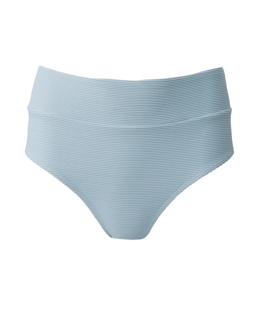 Nani Swimwear Textured Seafoam Mid Rise Bottom 6 Nani Swimwear Textured Seafoam Mid Rise Bottom