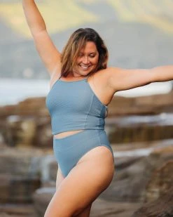 Nani Swimwear Textured Naia Mid Rise Bottom