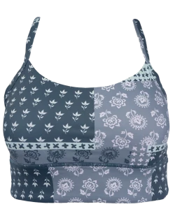 Nani Swimwear Denim Patchwork Longline Bra Active 17 Nani Swimwear Denim Patchwork Longline Bra Active