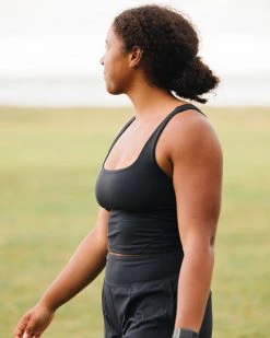 Nani Swimwear Black Laze Crop