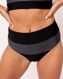 Nani Swimwear Black Horizon Bottom