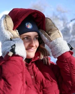 Nani Swimwear Navy Nani Patch Beanie