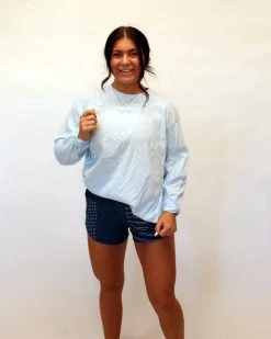 Nani Swimwear Active Chambray "Support Your Local Girl Gang" Long Sleeve T-shirt