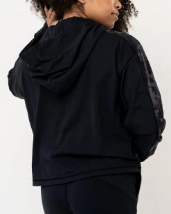 Nani Swimwear Black Downtown Hoodie