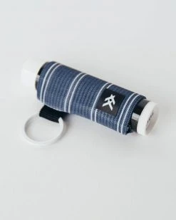 Nani Swimwear Navy Stipe Lip Balm Holder Accessories