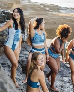 Nani Swimwear Denim Patchwork One Piece