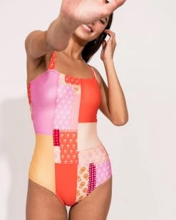 Nani Swimwear Summer Patchwork One Piece