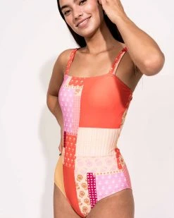 Nani Swimwear Summer Patchwork One Piece