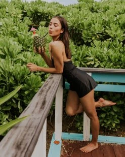 Nani Swimwear Black Swim Romper