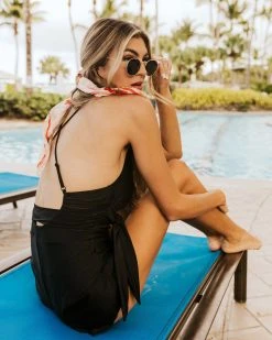 Nani Swimwear Black Swim Romper