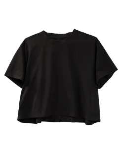 Nani Swimwear Black Crop Tee