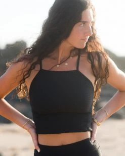 Nani Swimwear Textured Black Midkini