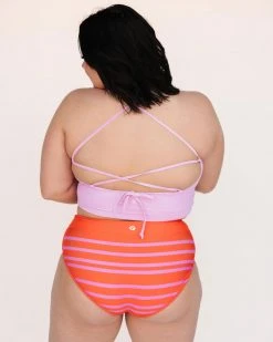 Nani Swimwear Textured Mulberry Midkini