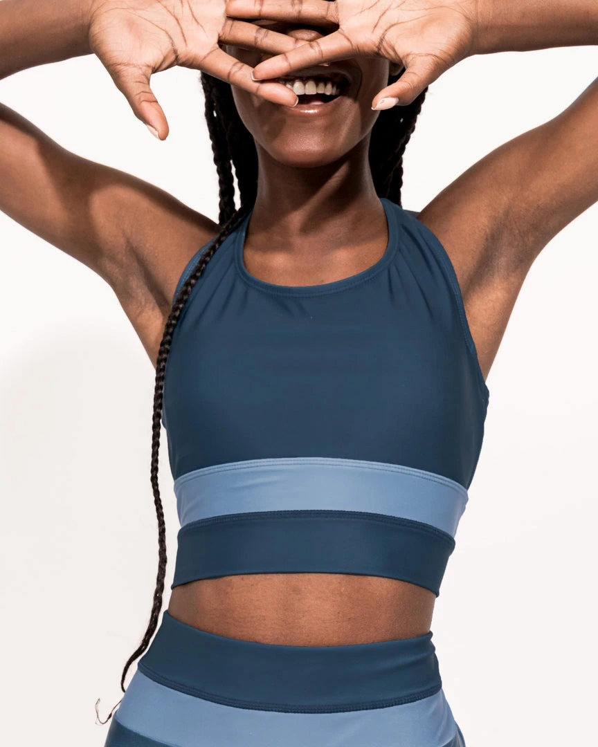 Nani Swimwear Coastal Cut Back Crop 3 Nani Swimwear Coastal Cut Back Crop