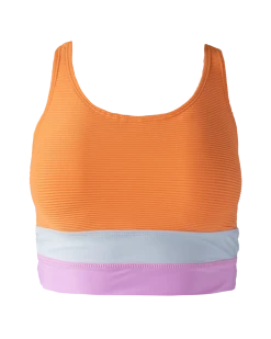 Nani Swimwear Textured Madi Cut Back Crop