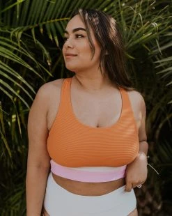 Nani Swimwear Textured Madi Cut Back Crop