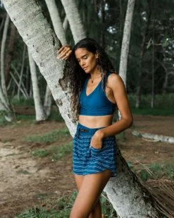 Nani Swimwear Navy Switch V Crop