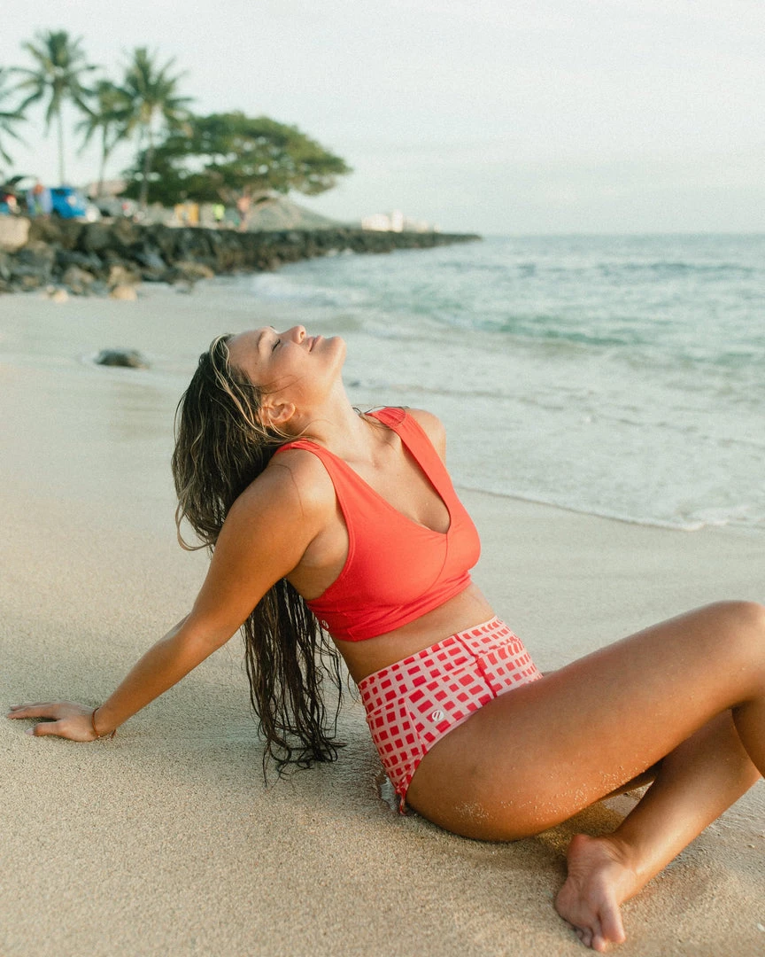 Wholesale Nani Swim Red Poppy Switch V Crop 9 Wholesale Nani Swim Red Poppy Switch V Crop