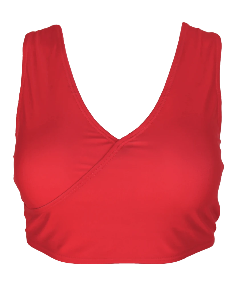 Wholesale Nani Swim Red Poppy Switch V Crop 6 Wholesale Nani Swim Red Poppy Switch V Crop