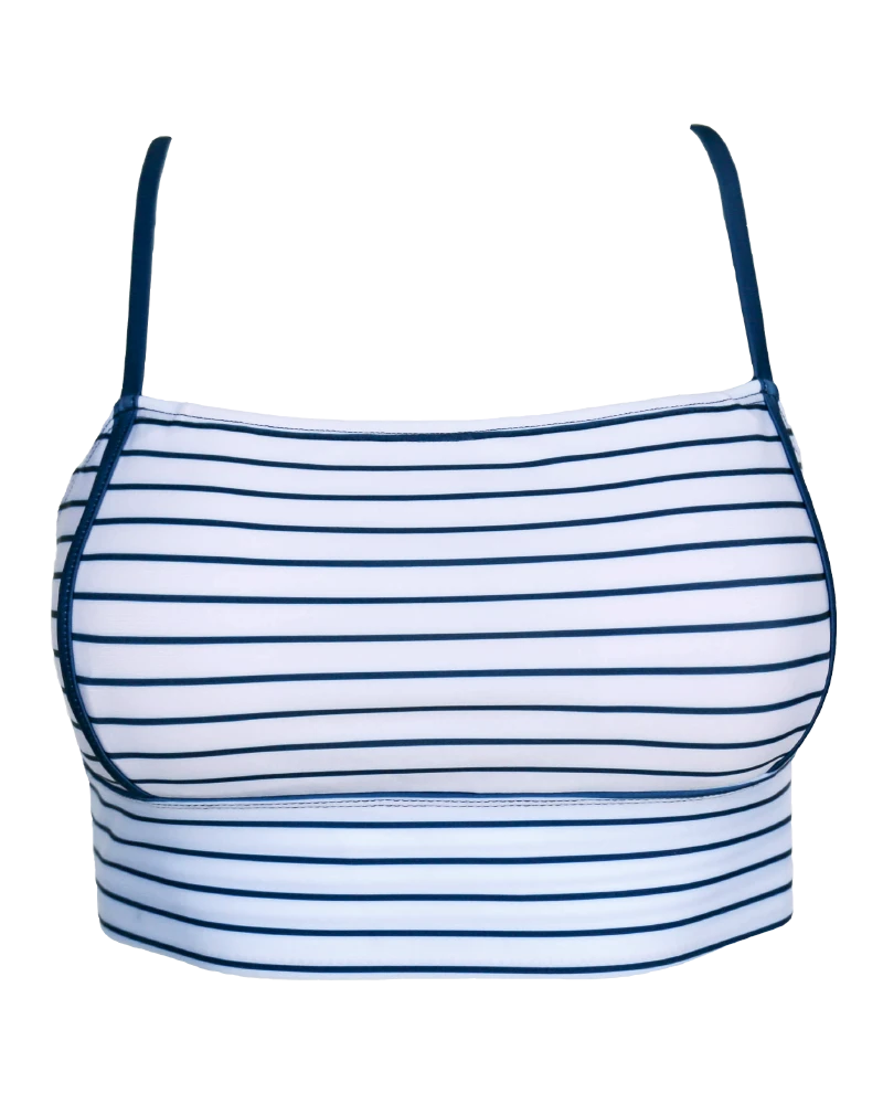 Nani Swimwear Pinstripe Surf Crop 6 Nani Swimwear Pinstripe Surf Crop