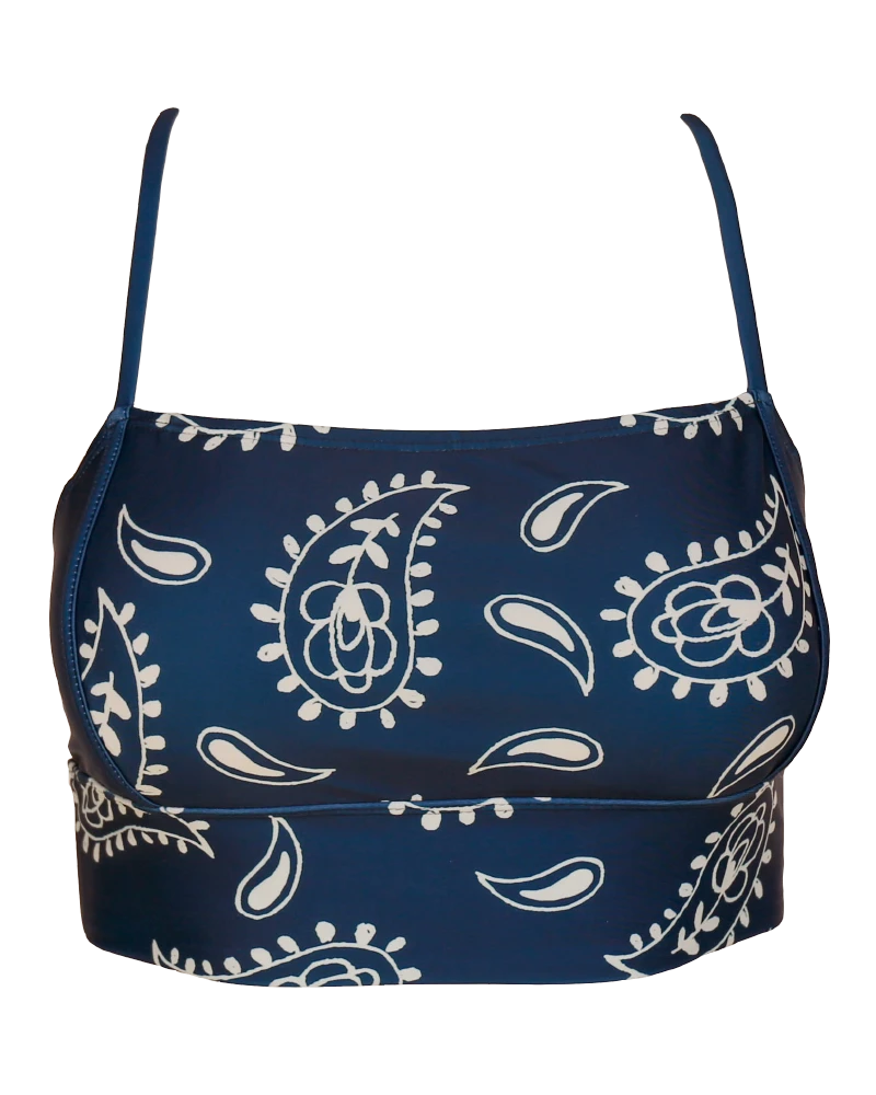 Nani Swimwear Paisley Surf Crop 6 Nani Swimwear Paisley Surf Crop