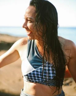 Nani Swimwear Palaka Patchwork Crop