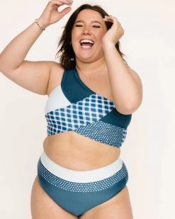 Nani Swimwear Palaka Patchwork Crop