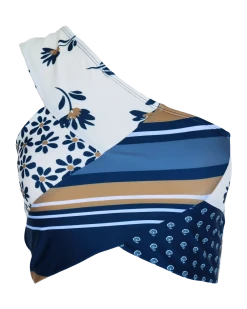 Nani Swimwear Safari Patchwork Crop