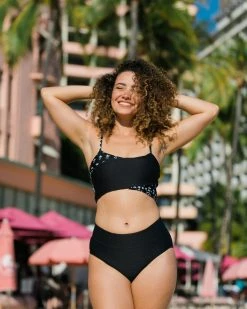 Nani Swimwear Textured Avalon Crossover Bralette 13 Nani Swimwear Textured Avalon Crossover Bralette