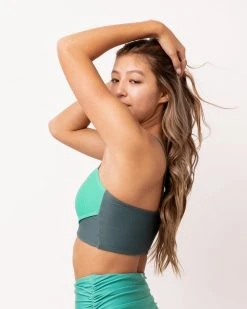 Nani Swimwear Textured Zuri Crossover Bralette