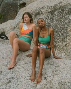 Nani Swimwear Textured Zuri Crossover Bralette