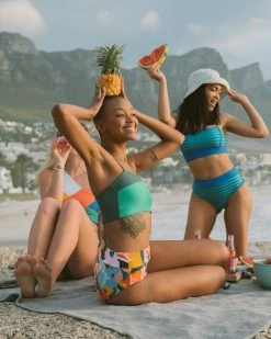 Nani Swimwear Textured Zuri Crossover Bralette